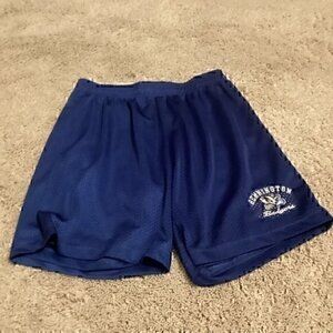 Bennington Badgers youth size medium royal blue mesh shorts